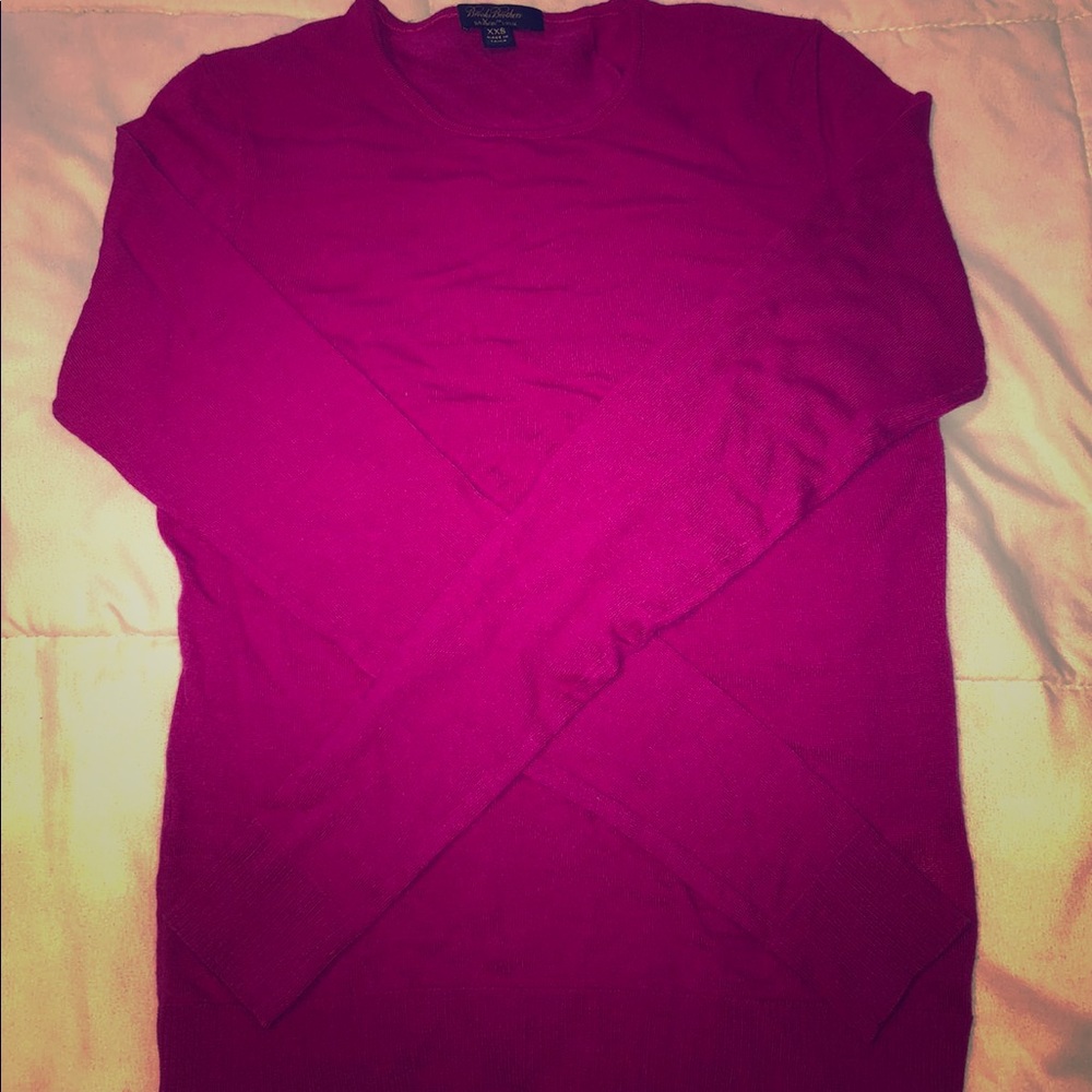 Brooks Brothers Saxon wool sweater, size XXS